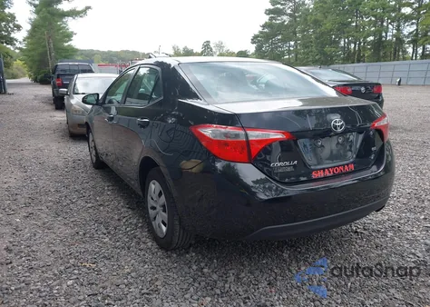 2015 Toyota Corolla Le из США, поврежденный, VIN 2T1BURHE2FC386940